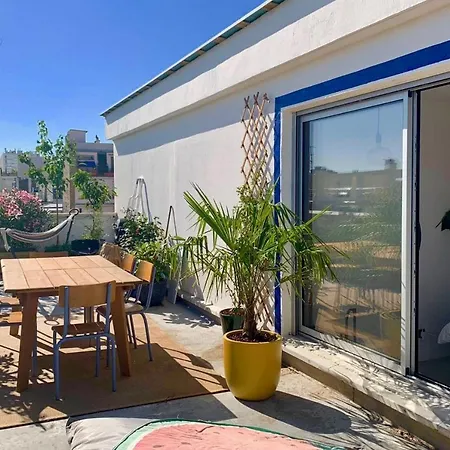 Splendid With Rooftop Near La Villette Apartment